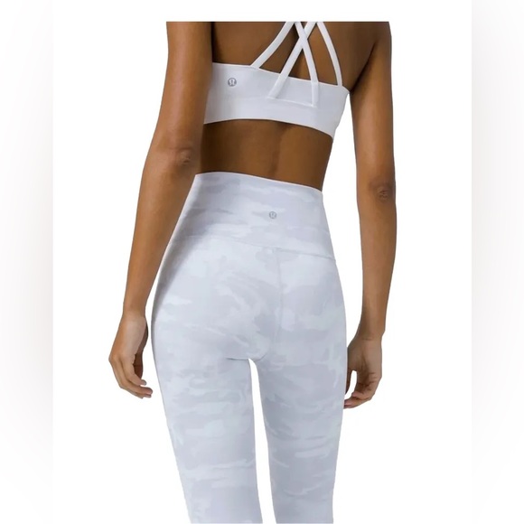 Lululemon WUNDER UNDER HIGH-RISE RIBBED FABRIC CROP 23" *LUXTREME - Picture 2 of 6